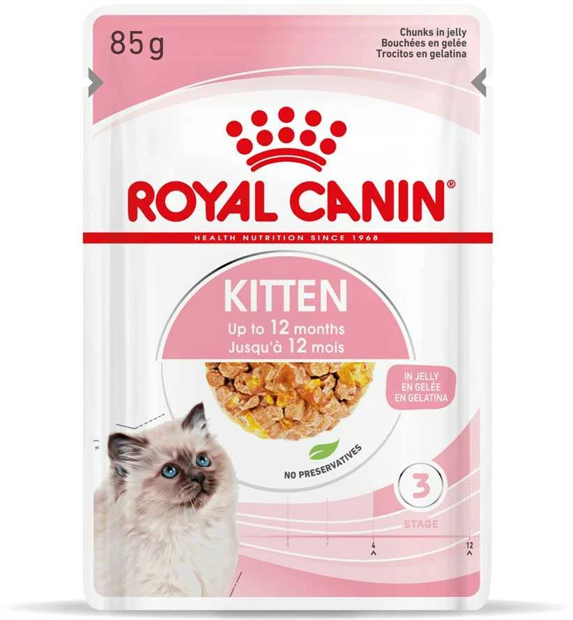 FHN Cat Kitten Instinctive Jelly 12x85 g