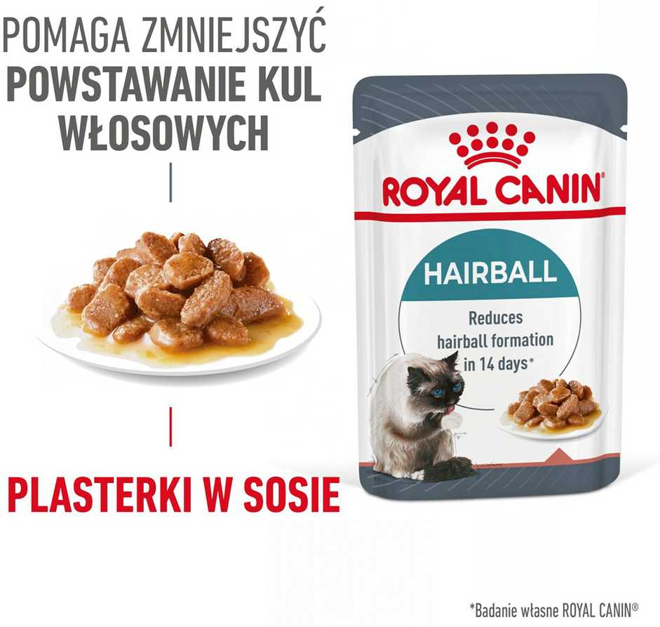 Royal Canin FCN Cat Hairball Care Gravy padažas 12x85 g