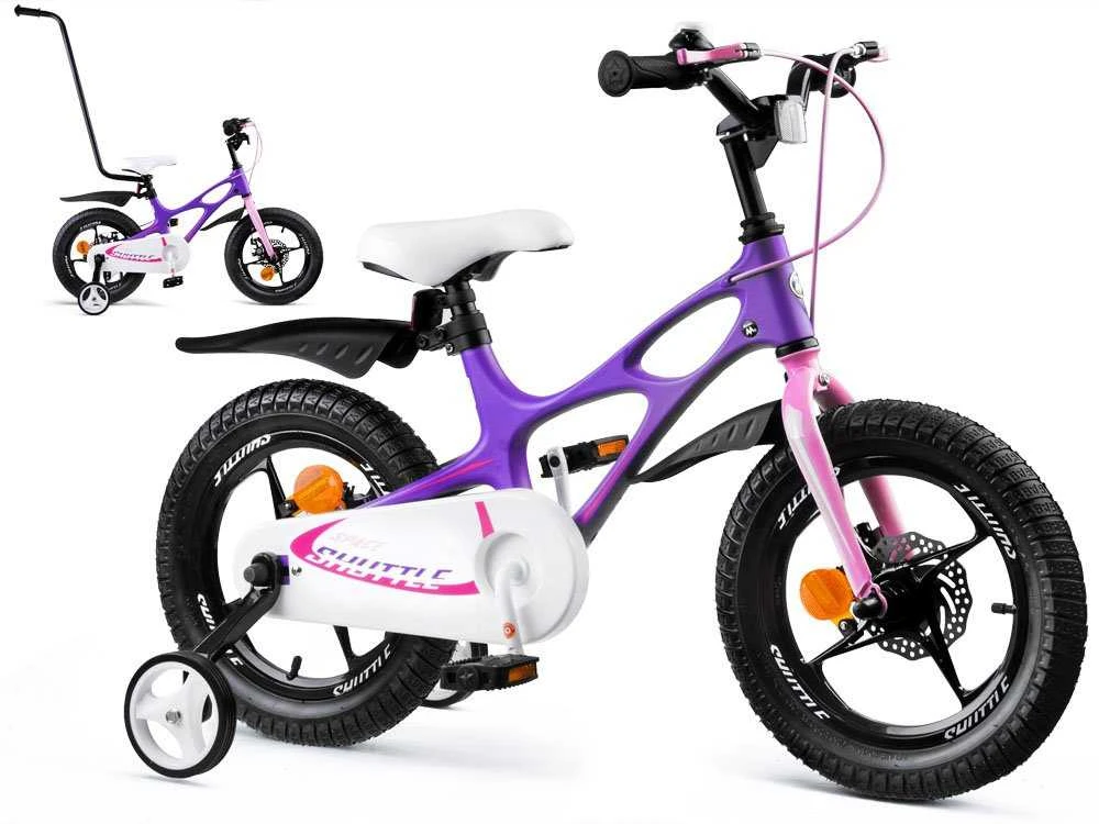 RoyalBaby Bicycle 14 "Space Shuttle + RB14-22 stūmiklis