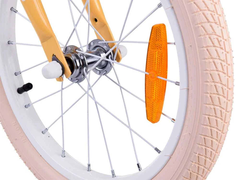 RoyalBaby Bicycle 16" Little Swan retro vaikiški krepšelio šoniniai ratai RB16-18