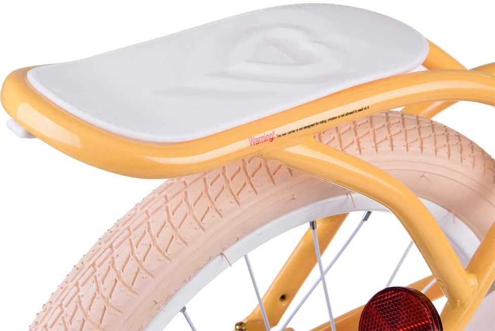 RoyalBaby Bicycle 16" Little Swan retro vaikiški krepšelio šoniniai ratai RB16-18