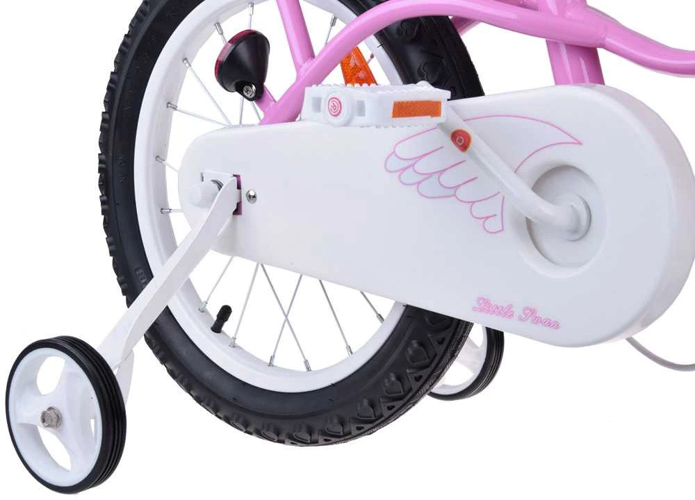 RoyalBaby Bicycle 16" Little Swan retro vaikiški krepšelio šoniniai ratai RB16-18