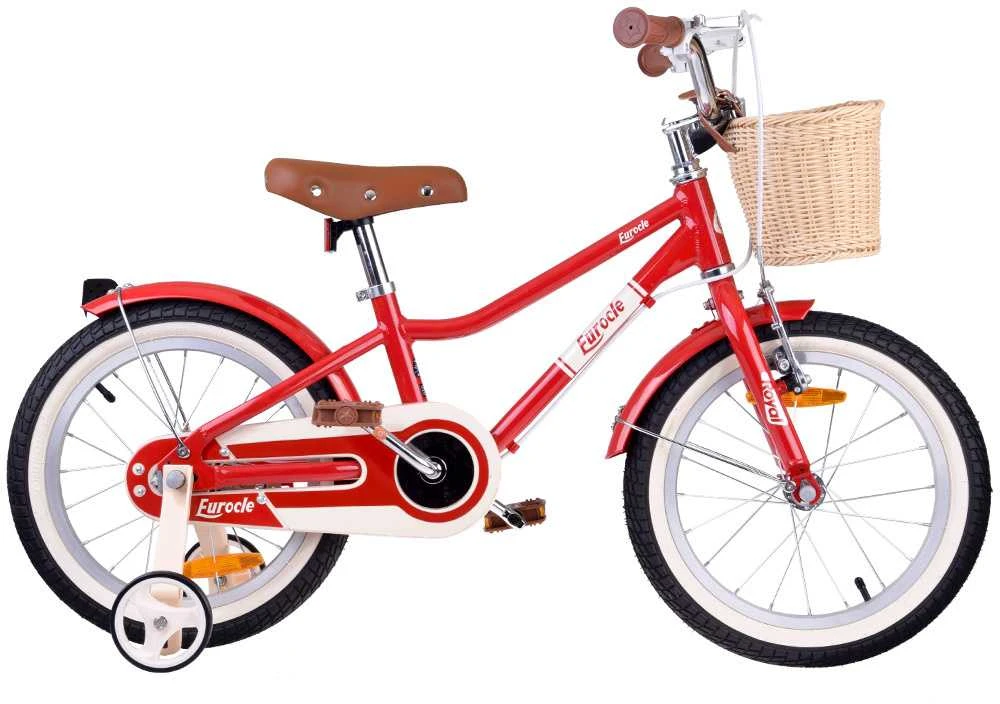 RoyalBaby Lovely City dviratis su krepšeliu vaikams Eurocle 16" RB16B-38