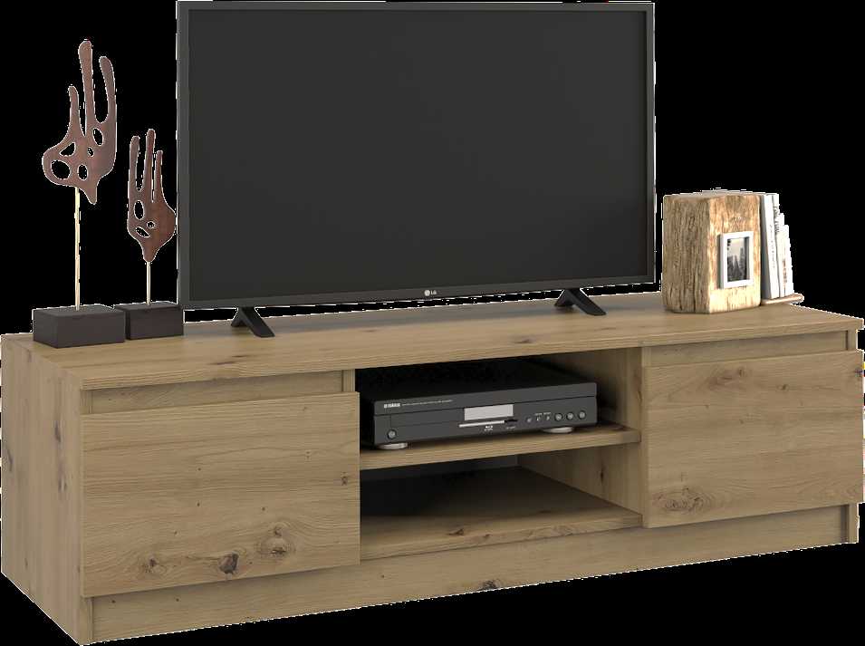 Top E Shop Televizoriaus Stovas - Topeshop RTV120 Artisan, Pilkas