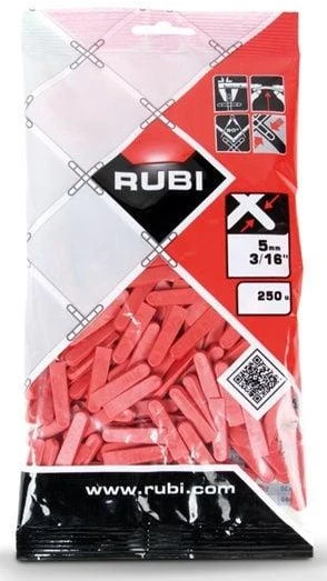 Kaiščiai plytelėms Rubi 2396, 5 mm 250 vnt