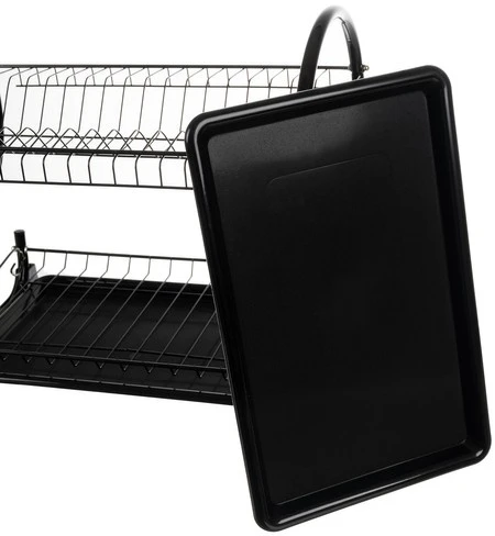 Bestway Ruhhy Dviejų lygių indų džiovykla 24634 - juoda, patvari, moderni konstrukcija
