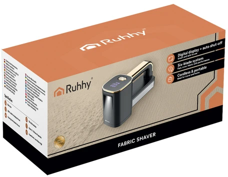Ruhhy 26642 Cordless Clothes Shaver Juodas
