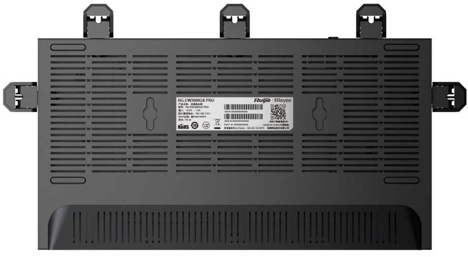Ruijie MARŠRUTIZATORIUS RG-EW3000GXPRO Wi-Fi 6, 2.4 GHz, 5 GHz 574 Mbps + 2402 Mbps REYEE