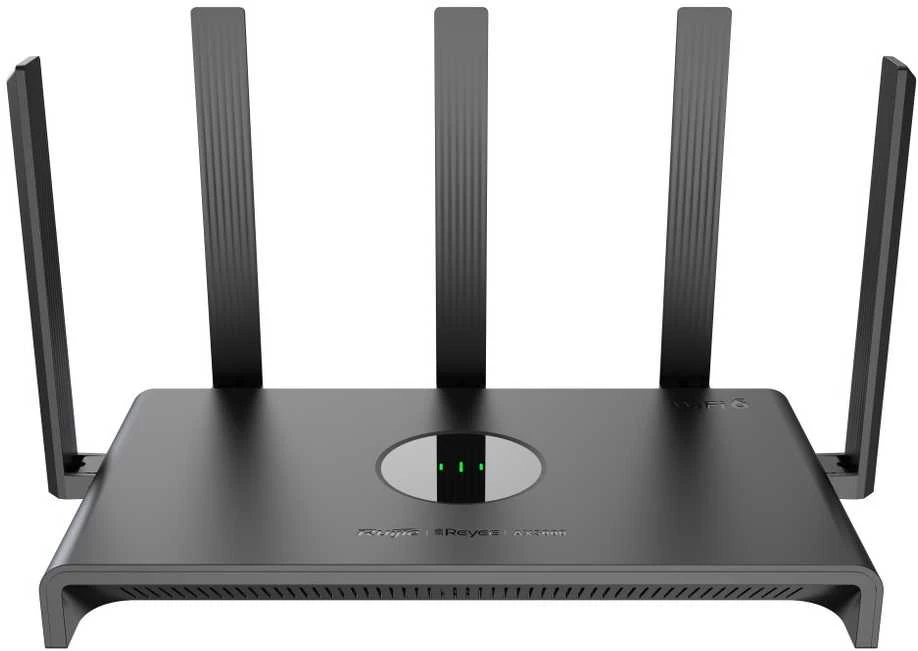 Ruijie MARŠRUTIZATORIUS RG-EW3000GXPRO Wi-Fi 6, 2.4 GHz, 5 GHz 574 Mbps + 2402 Mbps REYEE