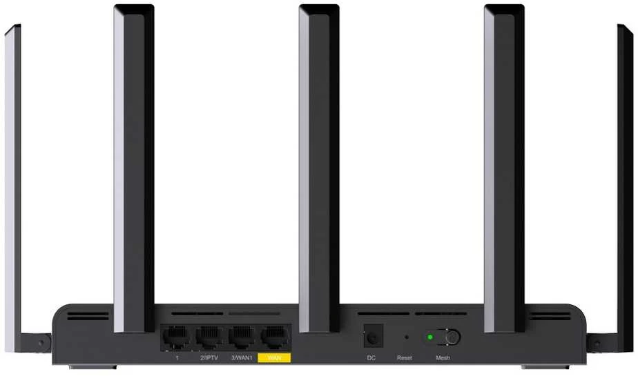 Ruijie MARŠRUTIZATORIUS RG-EW3000GXPRO Wi-Fi 6, 2.4 GHz, 5 GHz 574 Mbps + 2402 Mbps REYEE