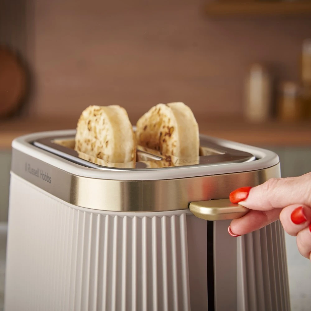 Skrudintuvas Russell Hobbs Bronte 2 griežinėliai(-ės) 980 W Auksas, akmens spalva