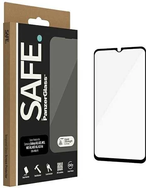 Panzer Glass SAFE by PanzerGlass Apsauginis stiklas Samsung Galaxy A13 / A23 / M13 / M23 5G / A23 5G - with Juodas Frame