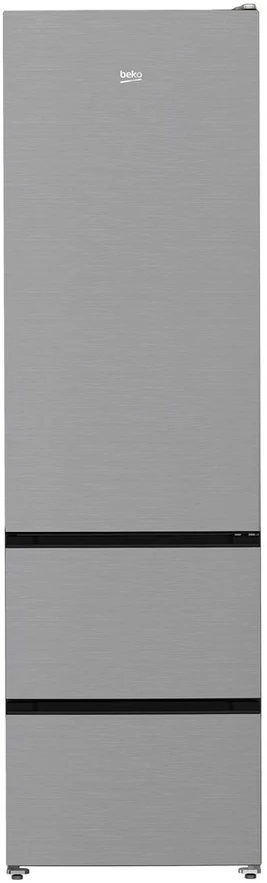 Šaldytuvas BEKO B3RGNA354HXB1 freestanding fridge, 203 cm, sidabrinis