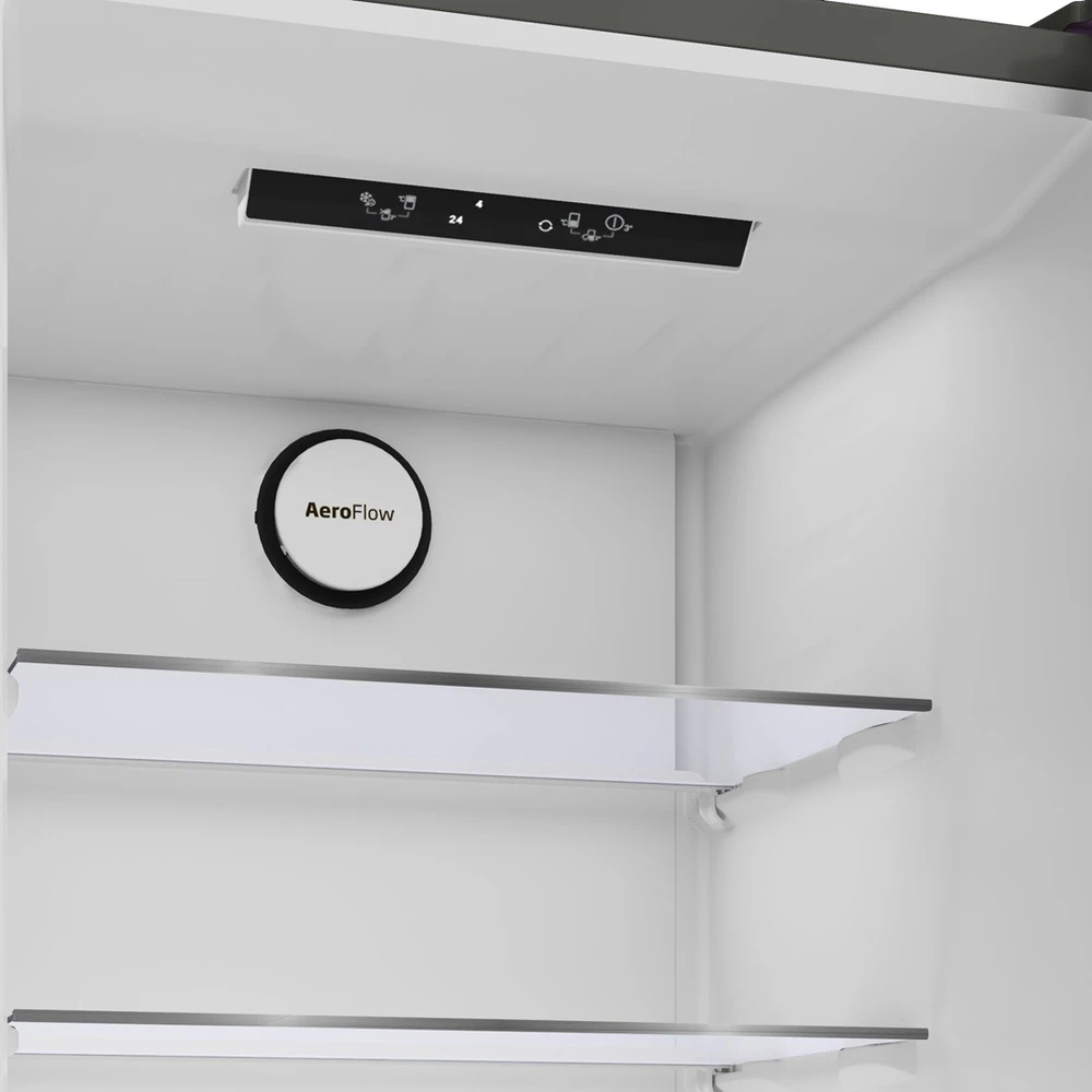 Šaldytuvas BEKO B3RGNA354HXB1 freestanding fridge, 203 cm, sidabrinis