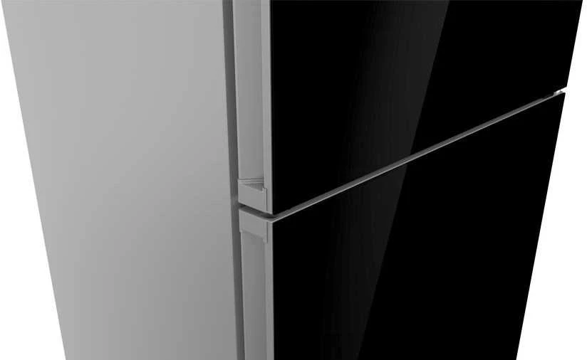 Bosch Serie 6 KGN49LBCF fridge-šaldiklis Freestanding 440 L C Juodas
