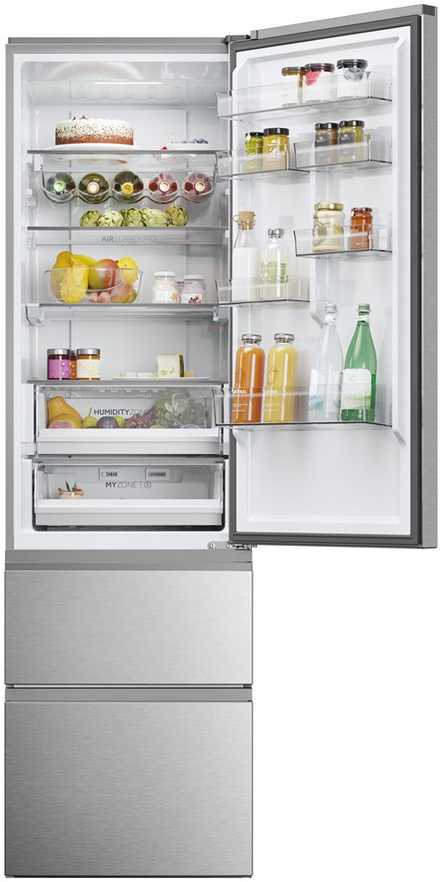 Haier 3D 60 Serie 5 HTW5620DNMG Freestanding 414 L D Sidabrinis