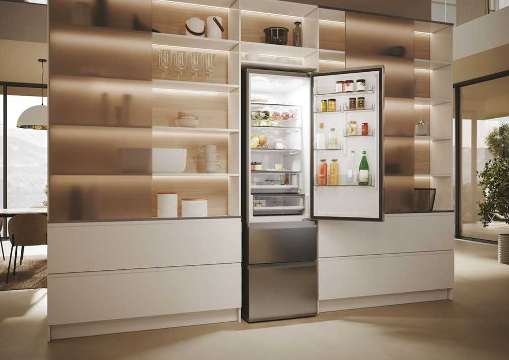 Haier 3D 60 Serie 5 HTW5620DNMG Freestanding 414 L D Sidabrinis