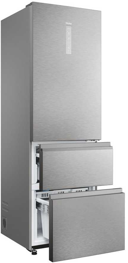 Haier 3D 60 Serie 5 HTW5620DNMG Freestanding 414 L D Sidabrinis