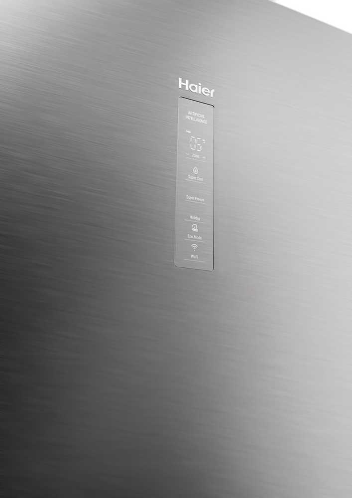 Haier 3D 60 Serie 5 HTW5620DNMG Freestanding 414 L D Sidabrinis