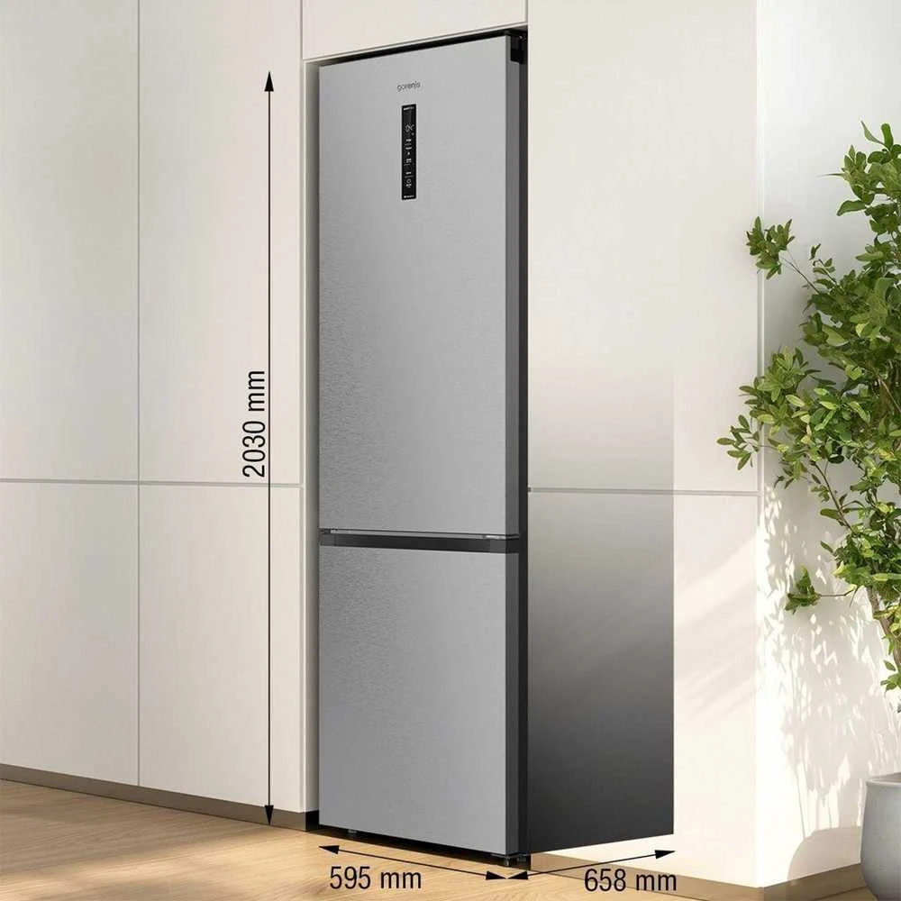 Šaldytuvas-šaldiklis GORENJE NRB620E61X4WFE
