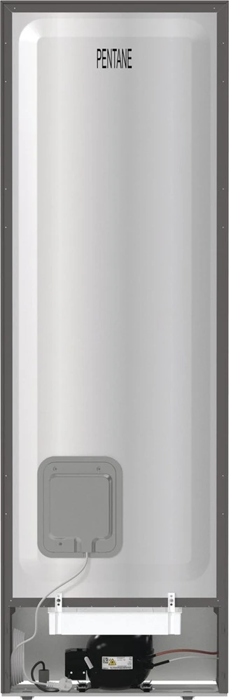 Gorenje | Šaldytuvas | NRK6192AXL4 | Energy efficiency class E | Free standing | Combi | Height 185 cm | No Frost system | Šaldytuvas net capacity 204 L | Šaldiklis net capacity 96 L | Ekranas | 38 dB | Stainless Steel
