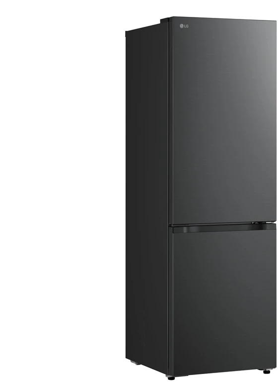 LG Šaldytuvas | GBBSJ10EEP | Energy efficiency class E | Free standing | Combi | Height 186 cm | No Frost system | Šaldytuvas net capacity 220 L | Šaldiklis net capacity 113 L | Ekranas | 35 dB | Essence Matte Juodas