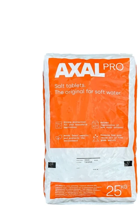 Druskos tabletės Axal Pro, 25 kg
