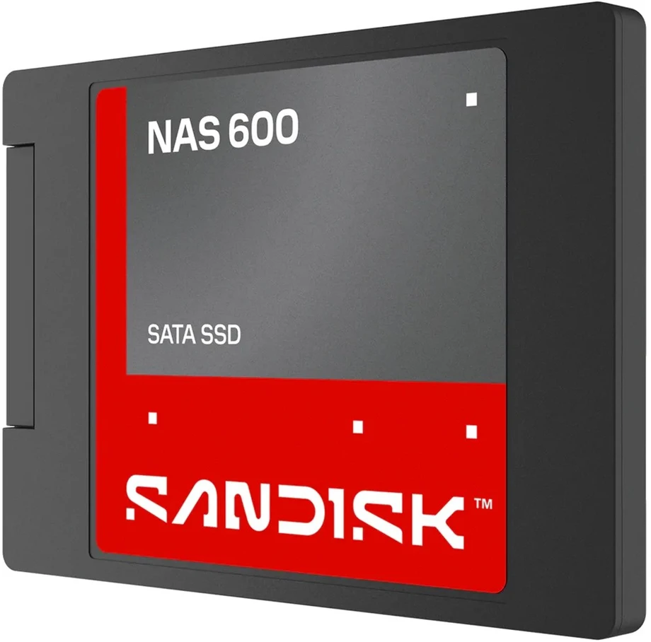 SanDisk NAS 600 4 TB 2.5" Serial ATA III 3D TLC NAND
