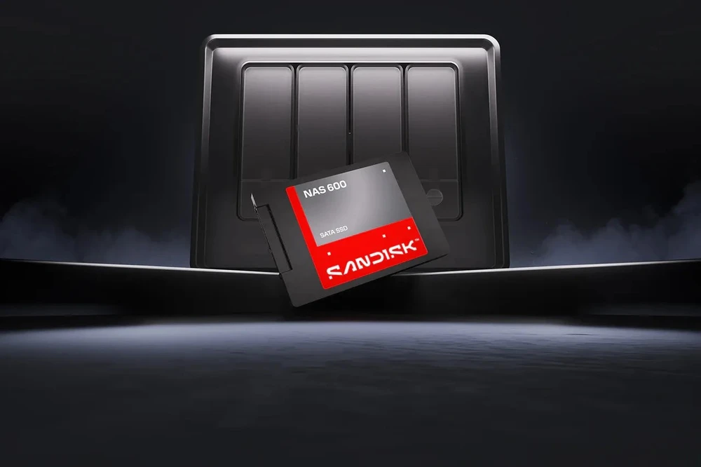 SanDisk NAS 600 4 TB 2.5" Serial ATA III 3D TLC NAND