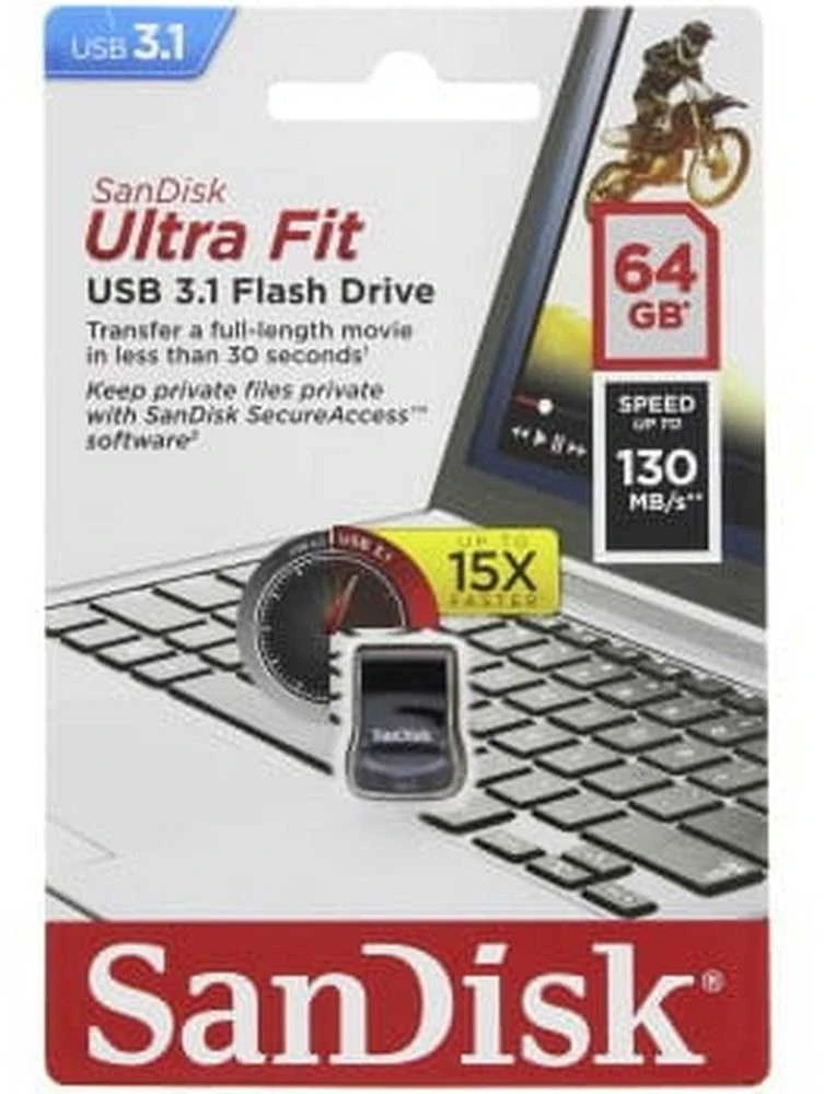 USB laikmena Sandisk Ultra Fit, 32GB