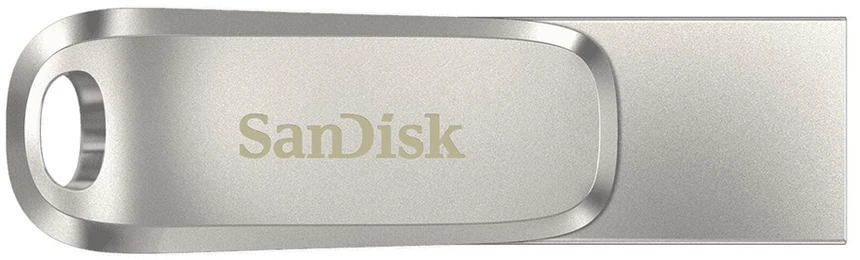 SanDisk Ultra Dual Drive Luxe USB flash drive 512 GB USB Type-A / USB Type-C 3.2 Gen 1 (3.1 Gen 1) Nerūdijantis plienas