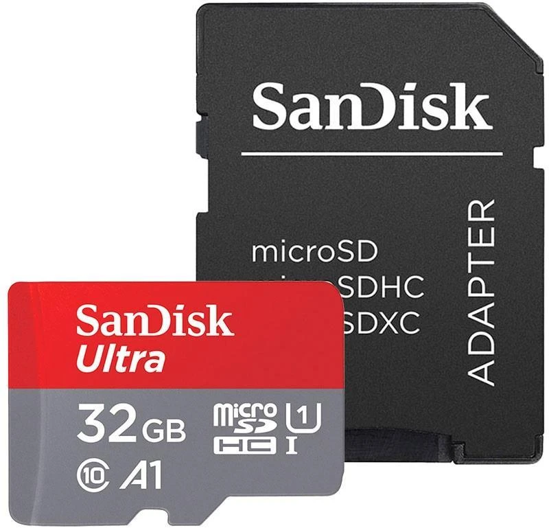Memory card SanDisk Ultra. 32 GB. 120 Mb/s - 10 Mb/s
