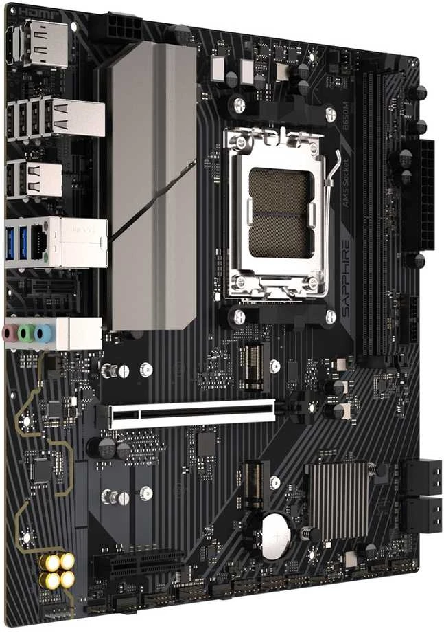 Pagrindinė plokštė Sapphire B650M-E AMD B650 Socket AM5 micro ATX plokštė