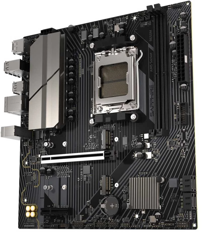 Pagrindinė plokštė Sapphire B650M-E AMD B650 Socket AM5 micro ATX plokštė
