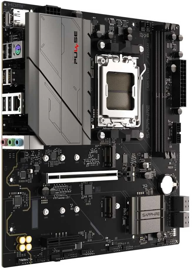 Sapphire PULSE A620AM AMD A620A Socket AM5 micro ATX pagrindinė plokštė