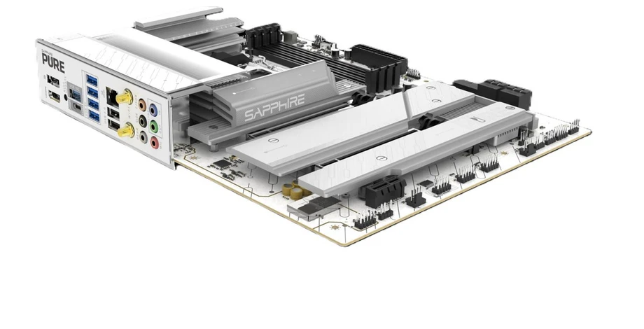 „Sapphire Pure X870A WiFi7“, AMD X870 pagrindinė plokštė – AM5 lizdas, DDR5