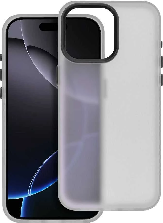 OEM dėklas, skirtas iPhone 17 Pro Max / 18 Pro Max (žemas kameros kraštas) Sappy juodas