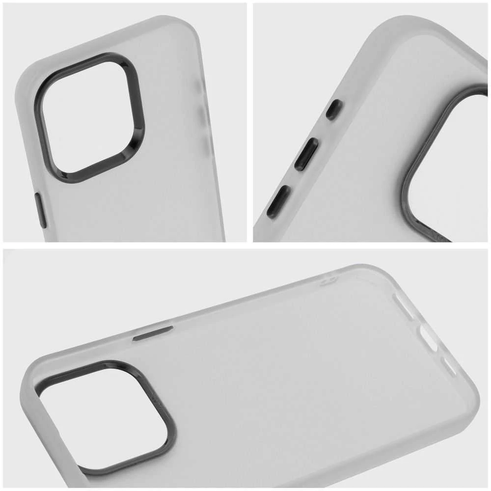 OEM dėklas, skirtas iPhone 17 Pro Max / 18 Pro Max (žemas kameros kraštas) Sappy juodas