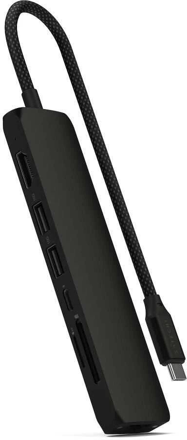 Adapteris HUB 7in1 USB C Satechi ST-P7SK juodas