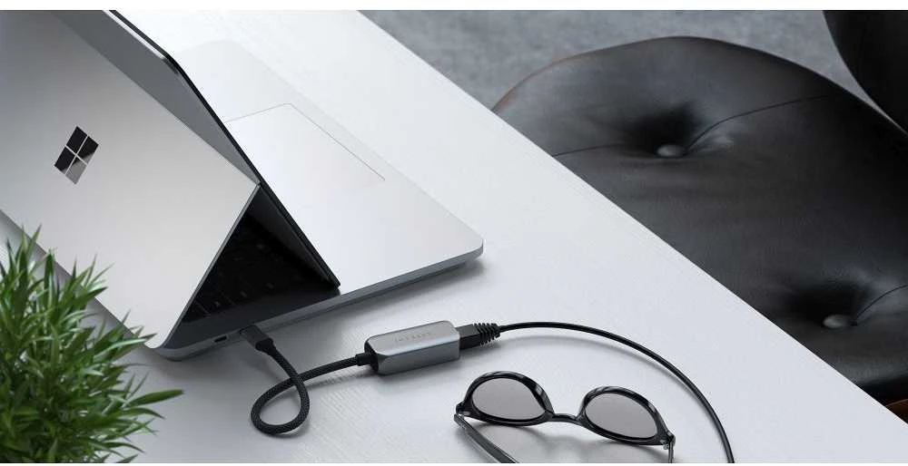 SATECHI USB-C 2.5 Gigabit Ethernet adapteris