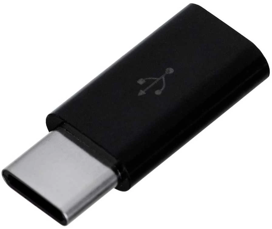 USB Adapteris - Savio AK-31 Micro USB Į USB-C Juodas