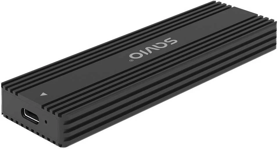 Savio AK-84 storage drive enclosure SSD enclosure Juodas M.2
