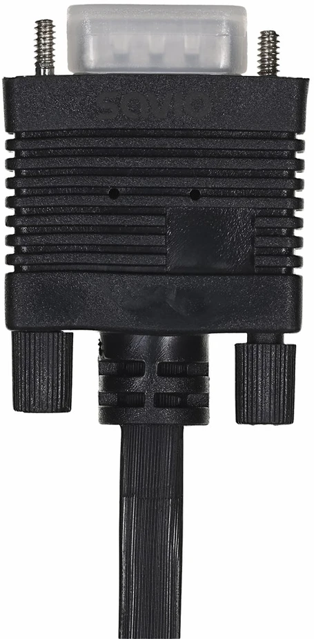 Savio Cl-202 VGA cable 1.8 m VGA (D-Sub) Juodas