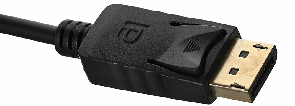 Savio Cl-203 1.8 m DisplayPort VGA (D-Sub) Juodas