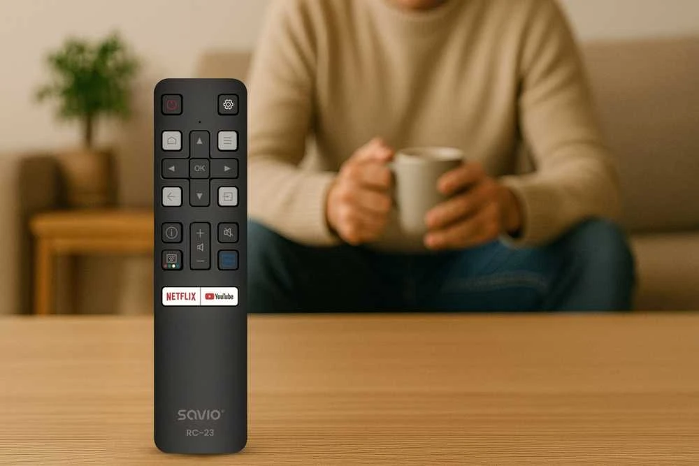 SAVIO RC-23 universalus / pakaitinis nuotolinio valdymo pultas TCL televizoriui