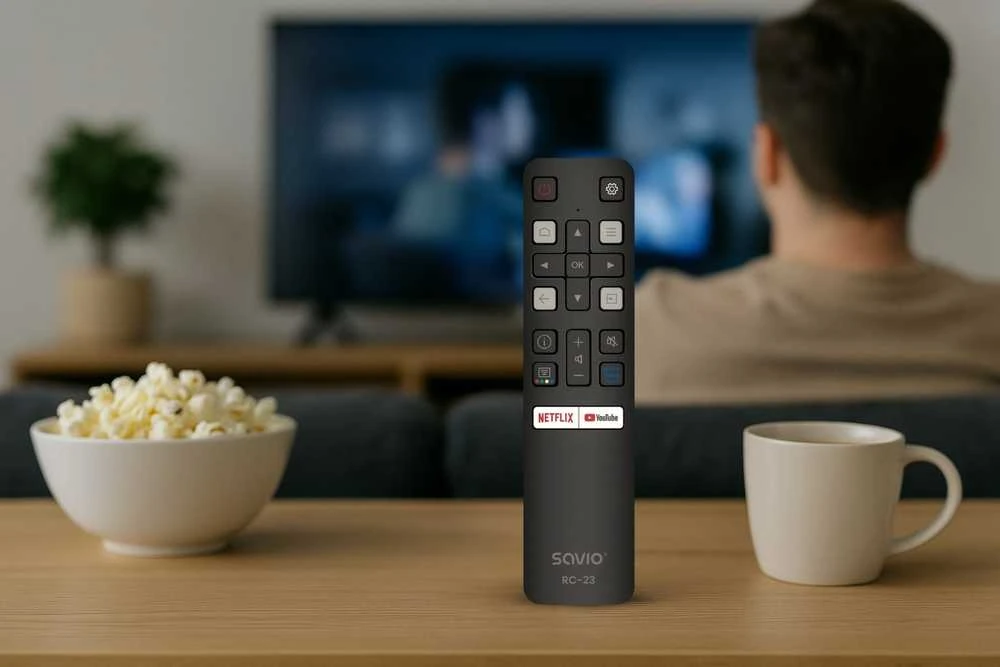 SAVIO RC-23 universalus / pakaitinis nuotolinio valdymo pultas TCL televizoriui