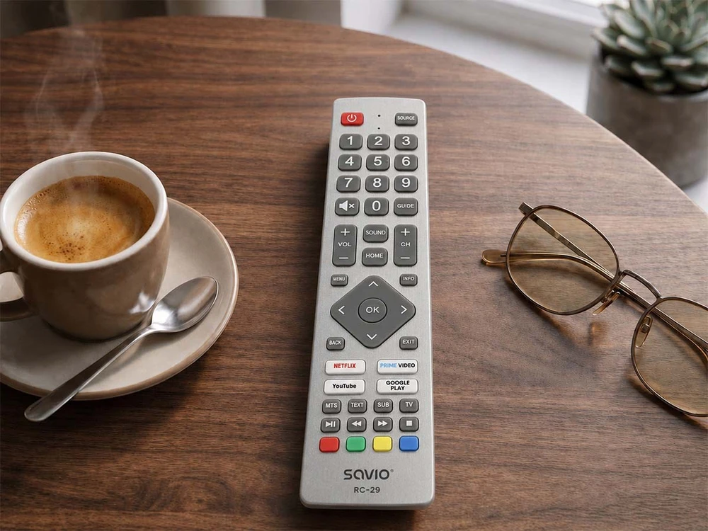 Universal Remote Control for SHARP TVs SAVIO RC-29