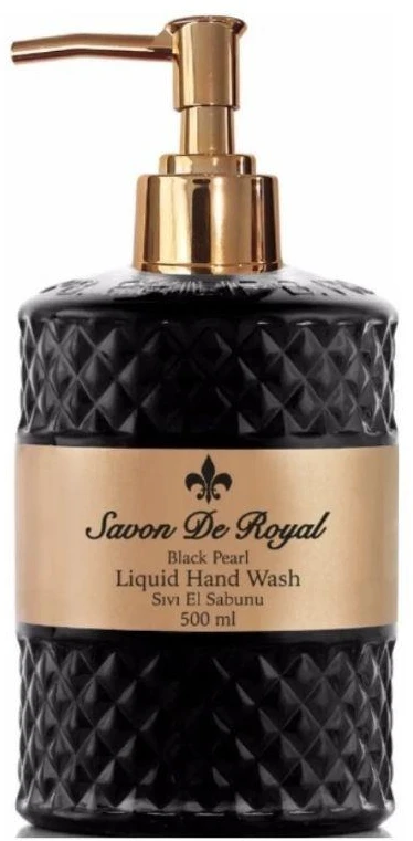 Savon_De_Roy Skystasis muilas SAVON DE ROYAL Juodas PEARL, 500 ml