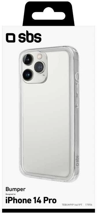 Dėklas SBS Bumper Edges only, skaidrus, skirtas iPhone 14 Pro