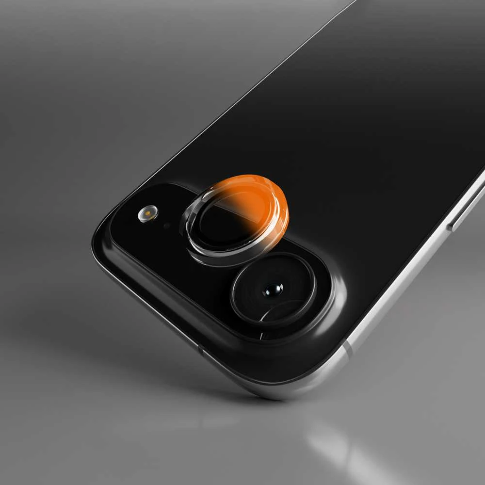 SBS kameros stiklinis objektyvo apsauginis stiklas su D3O technologija, skirtas Apple iPhone 17 Air